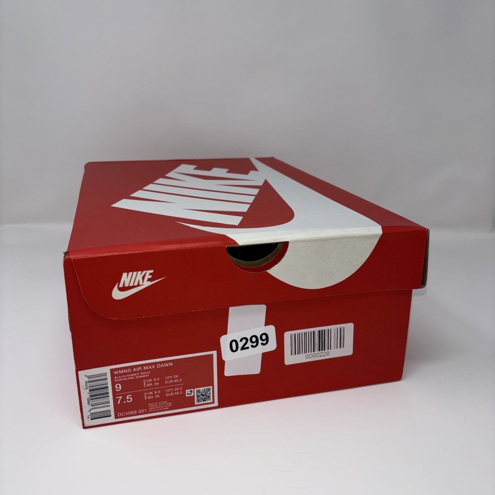 Nike Air Max Dawn, Black/White Wmns Sz9/7.5 Mens, Athletic Sneakers, DC4068-001 - Picture 10 of 11